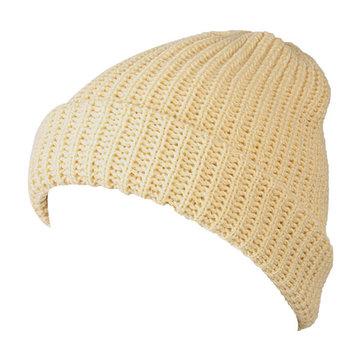Pure color elastic beanie