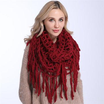 Foulards de mode Collar Cercle Crochet Foulard
