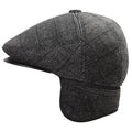 Casquette de béret chaude à treillis métallique