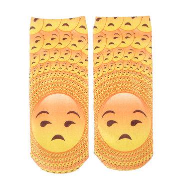 Chaussettes 3D Digital Emoji Expression
