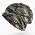 Bonnet en coton de camouflage