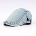 Béret en denim lavé