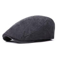 Béret en coton unisexe couleur unie