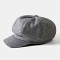 Casquette plate décontractée en béret polaire