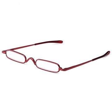 Lunettes de lecture à monture en métal avec étui à lunettes