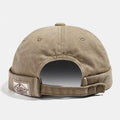 COLLROWN Casquettes de tête de mort ajustables en coton lavé