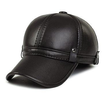 Casquette de baseball en peau de vache