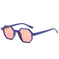 Lunettes de soleil à monture octogone