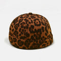 Casquette de marin avec lettre de Skullcap Retro Vogue Chapeaux léopard