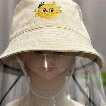 Chapeau anti-poussière brodé pour enfants