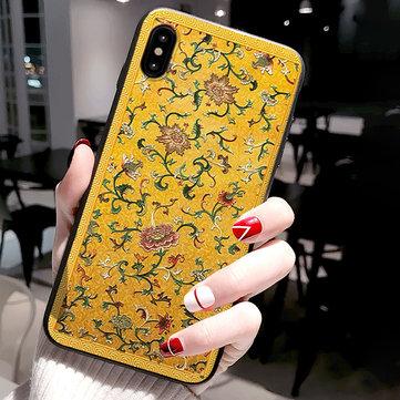 Étui de téléphone Vogue Chinese Palace Palace Emboss