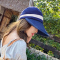 Chapeau de soleil extérieur pliable à grand bord