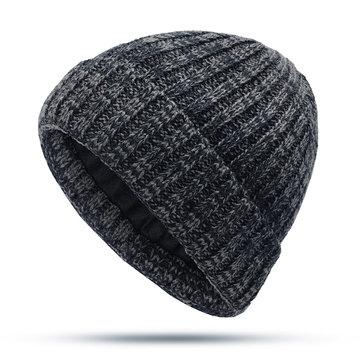 Bonnet tricoté laine d'hiver