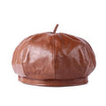 Casquette de dame de béret de couleur unie d'unité centrale