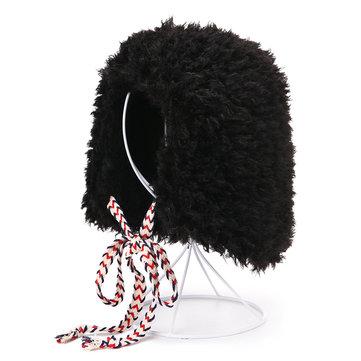 Velvet warm fisherman hat