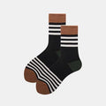 Coton café noir chaussettes collège vent tube chaussettes