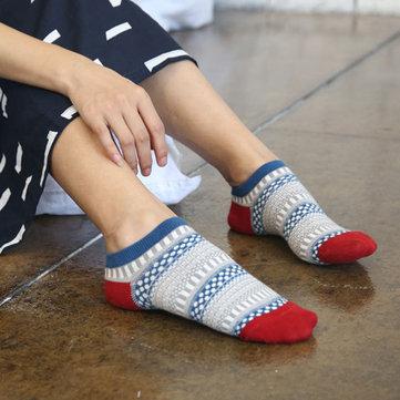 Women's Cotton Anti-Slip Boat Socks