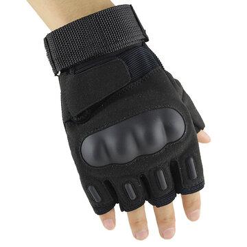 Gants de moto sur mesure Gants tactiques d'escalade Gants semi-doigts d'équitation