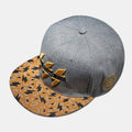 Casquette de baseball brodée Summer Street Dance Wild Flat-edge Hat Mens Caps