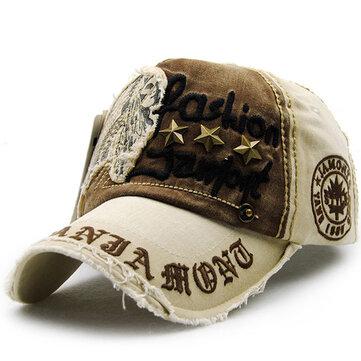 Casquette de base-ball lavable en coton