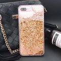 Étui pour téléphone PC Quicksand Red Gold Star