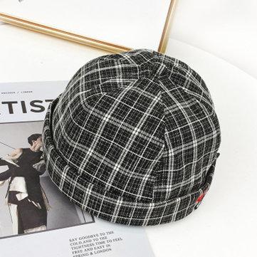 Checkered Striped Hats for Women