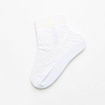 Lace Soft Chaussettes de bateau