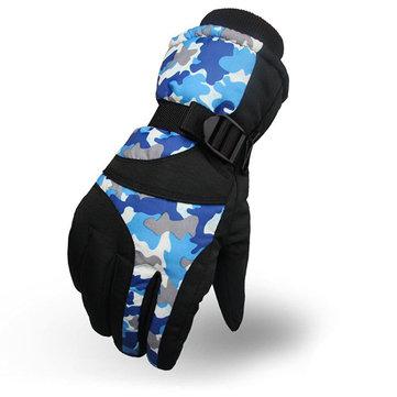 Thick, warm and waterproof non-slip gloves