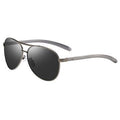 Lunettes de soleil polarisantes anti-UV marron