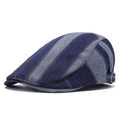Casquette béret en jean délavé vintage