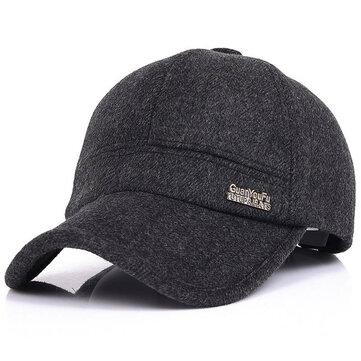 Laine avec des chapeaux de base-ball de battements d'oreille réglables