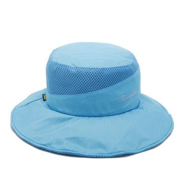 Casquette de pêcheur à visière anti-UV à séchage rapide pour l'extérieur