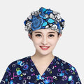 Casquette chirurgicale en coton imprimé