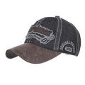 Casquette de baseball brodée américaine en coton lavé