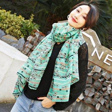 Châle foulard souple en polyester vogue
