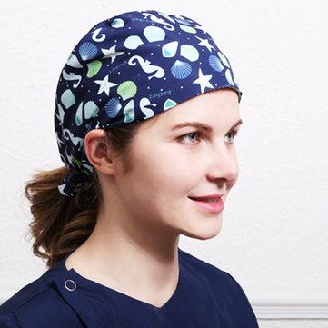 Chapeau en pur coton à imprimé unisexe