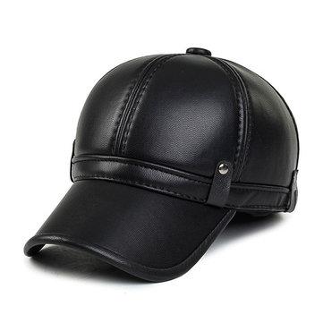 Casquette de baseball en peau de vache