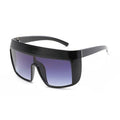 Grandes lunettes de soleil carrées multicolores Lunettes de soleil anti-UV