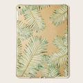 Coque Ipad mignon avec motif de feuilles tropicales