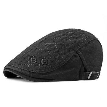 Chapeau de canard béret broderie d'été