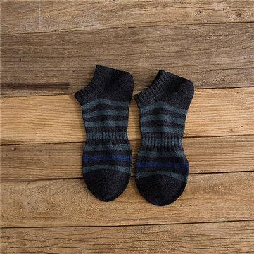 Striped cotton socks