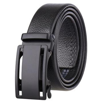 Ceinture en cuir à boucle automatique de haute qualité avec bordure en cuir