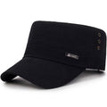 Casquette plate en coton décontracté
