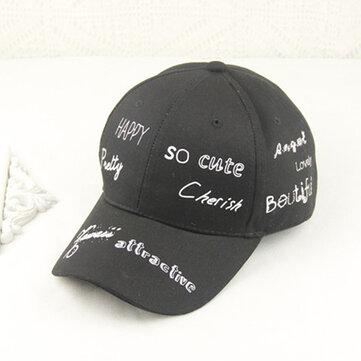 Casquette de baseball avec visière incurvée