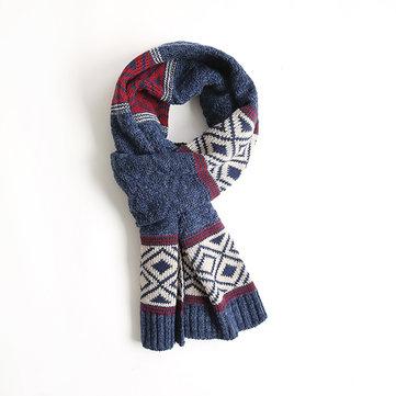 Châles écharpes en coton de style ethnique laine