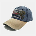 Retro Baseball Hat Sun Hat Cartoon Embroidery Hats For Outdoors