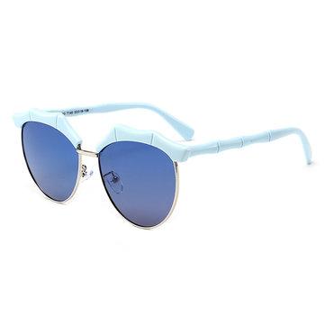 Lunettes de soleil Polaroid Vintage surdimensionnées
