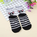 Chaussettes en coton à rayures