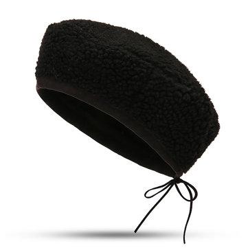 Chapeau béret de laine chaud d'hiver