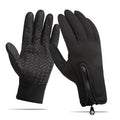 Gants Coupe-vent Imperméable Écran Tactile en Polaire pour Cyclisme